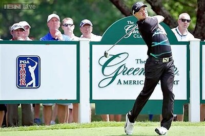 Defending champion Jonas Blixt leads Greenbrier Classic