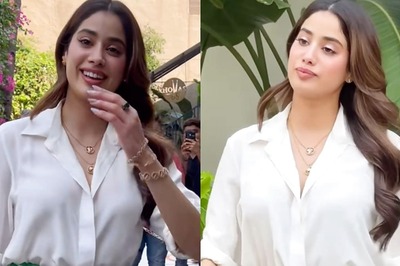 Janhvi Kapoor, Paps Have Fun During Promotion of Mr And Mrs Mahi; Call Her Dress ‘Net Practice’