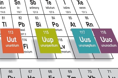 Four New Chemical Elements Enter Periodic Table