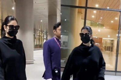 Katrina Kaif Looks Chic In All Black Athleisure As She Gets Papped At Airport; Watch