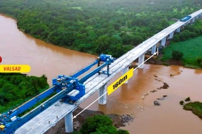 Mumbai-Ahmedabad Bullet Train: 3rd River Bridge Between Vapi And Bilimora Stations Ready; 9th in Gujarat