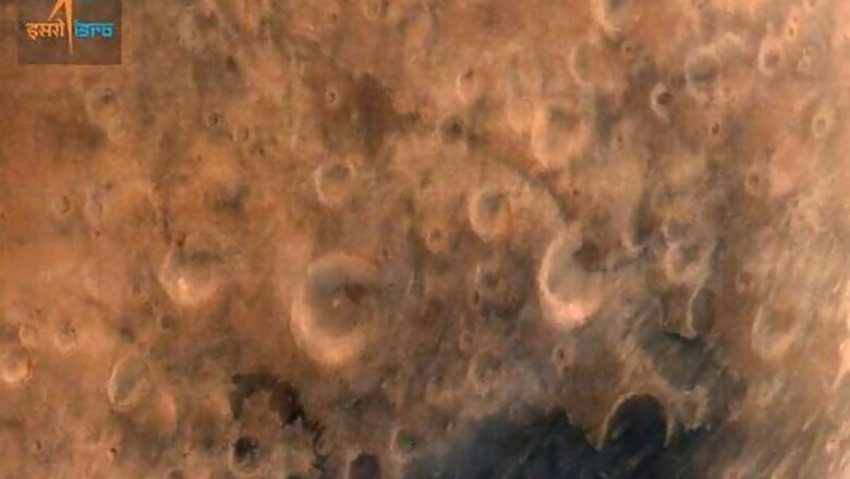 Mangalyaan clicks and sends the first image of Mars