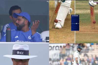 Rohit Sharma in Disbelief as Virat Kohli Opts Not to Take DRS; Ultraedge Replay Shows Spike | WATCH