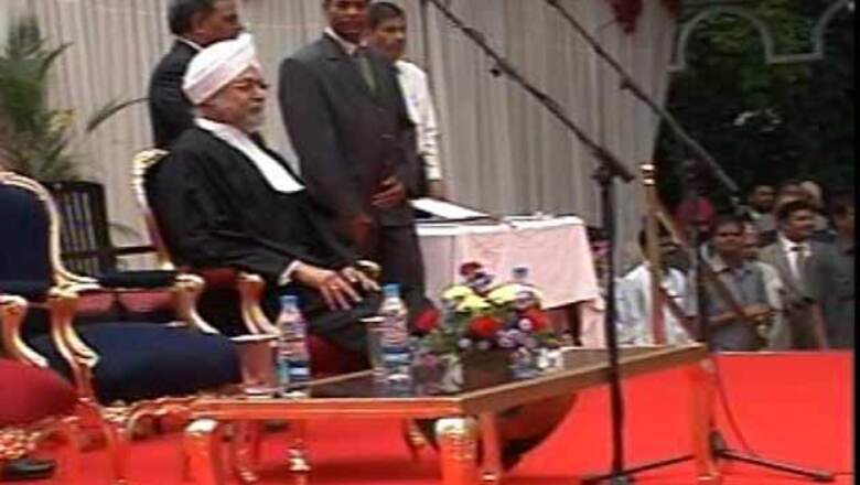 Jagdish S Khehar sworn in as new K'taka CJ