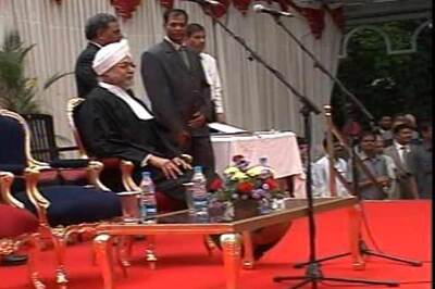 Jagdish S Khehar sworn in as new K'taka CJ