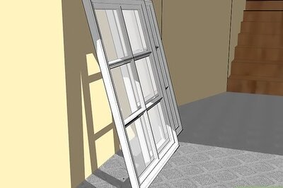 How to Create a Hanging Picture Frame from an Old Window