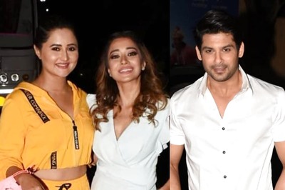 Rashami Desai Reunites with Sidharth Shukla, Tinaa Dattaa on Bigg Boss 14 Sets, See Pics