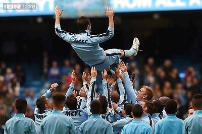 Lampard scores for Man City in Premier League farewell