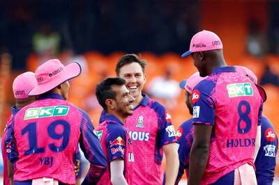 WATCH: Trent Boult Runs Riot in First Over as Jason Holder Grabs Sensational Catch to Dismiss Rahul Tripathi