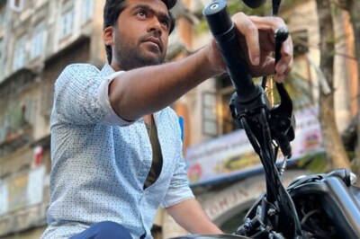 Silambarasan Shares BTS Picture From Vendhu Thanindhathu Kaadu Sets; Fans Ecstatic 