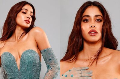 Janhvi Kapoor is a 'Vision' in Blue Bodycon Mermaid Gown, Take a Look at the Pics