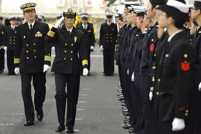 Japan's Navy Appoints First Woman to Command Warship Squadron