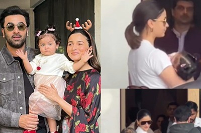 Alia Bhatt Craddles a Sleeping Raha as She and Ranbir Kapoor Head For Their New Year Vacay; Watch