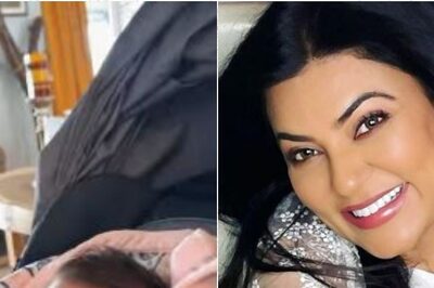 Cuteness Overload: Sushmita Sen's Baby Niece Ziana Watches Her Song Chunari Chunari