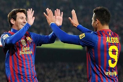 Messi scores three as Barcelona crush Malaga