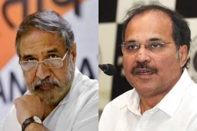 'Rise Above Seeking Personal Comfort Spots': Adhir Ranjan's Retort as Anand Sharma Slams Cong-ISF Pact