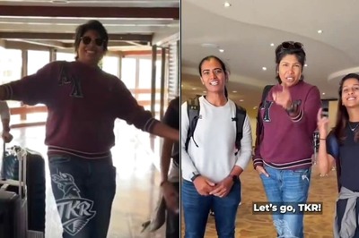 'Knight Riders from India': Jemimah Rodrigues, Jhulan Goswami, Shikha Pandey Ready For WCPL - WATCH