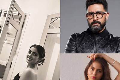 Navya Nanda Stuns In A Sexy Black Off-Shoulder Dress; BFF Suhana Khan, Uncle Abhishek Bachchan React