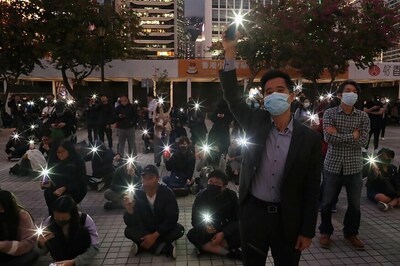 'Revolution of Our Time...': Hong Kong Begins New Year With 'Persist in 2020' Protests