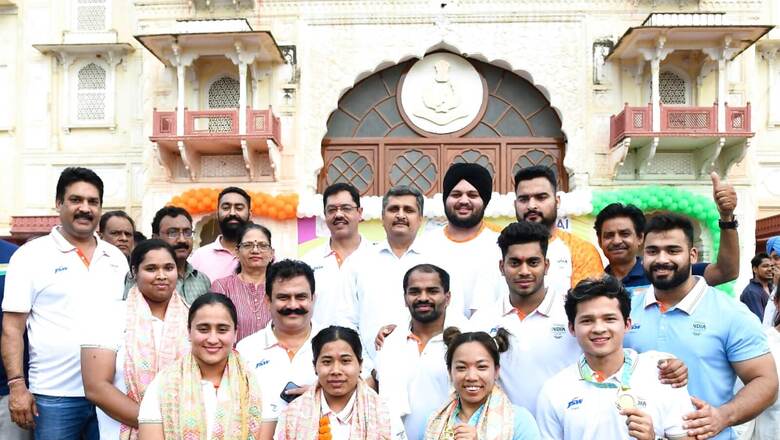 CWG 2022: SAI NSNIS Patiala Felicitates Indian Weightlifting Contingent after Record-breaking Performance