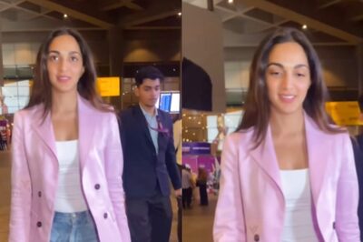 Kiara Advani Flaunts Her No Make-Up Glow As She Returns Mumbai Post Her Qatar Performance, Watch