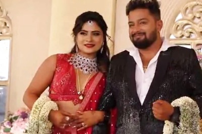 Photos From Actress Deepika Das And Husband Deepak’s Lavish Reception Viral