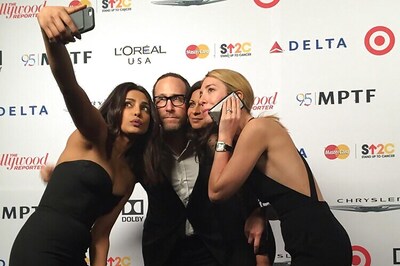 Priyanka Chopra stuns in a black jumpsuit at pre-Oscar party