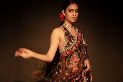 Keerthy Suresh Looks Ethereal In Multicoloured Chanderi Saree