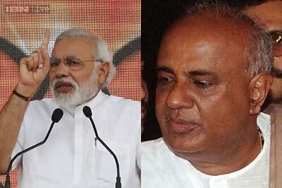 Modi offers shelter to Deve Gowda, says I am also your son