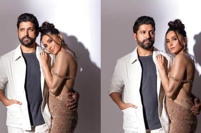 Shibani Dandekar Introduces the 'Akhtars' as She Poses With Farhan Akhtar for a Glamorous Photo-Op