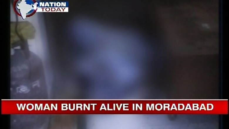 UP: Woman burnt alive after LPG leak causes fire