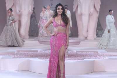 Kiara Advani Looks Like Barbie As She Stuns In Falguni Shane Peacock at ICW 2023
