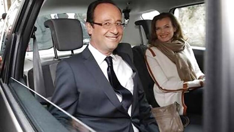 Lightning hits new French President's plane