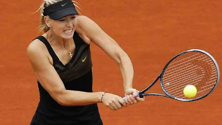 Sharapova pummels Peng to reach last 16