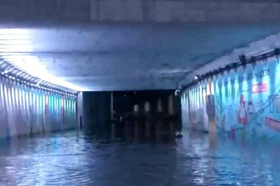 Parts Of Delhi Waterlogged, Underpasses Submerged After Heavy Rain; Traffic Snarls Witnessed