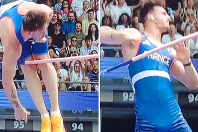 Anthony Ammirati Goes Viral Over Awkward Crotch Mishap At 2024 Paris Olympics And There Are Memes