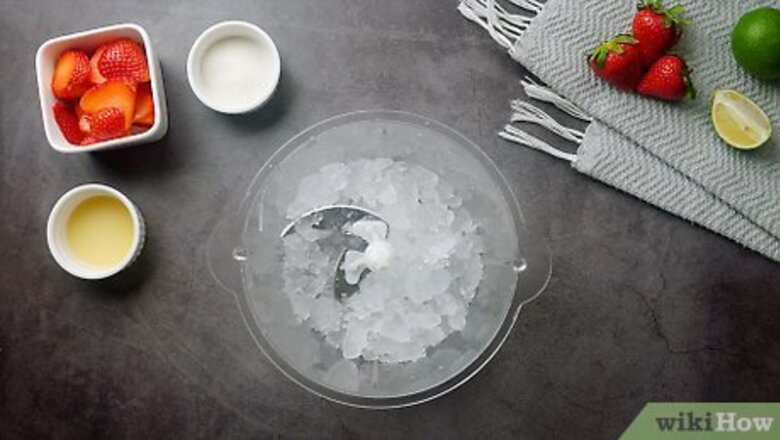 How to Make a Virgin Strawberry Daiquiri