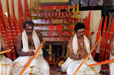 Ceremonial Bow 'Onavillu' Presented to Ayodhya's Ram Mandir by Kerala's Padmanabhaswamy Temple