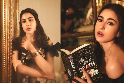 Sara Ali Khan Is The Perfect Blend Of Chic And Regal In This Delicate Black Floral Gown; See Pics