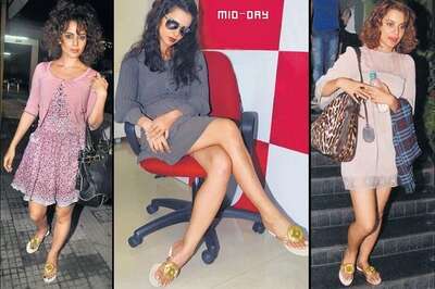 Kangna's fashion faux pas spotted