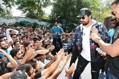 Rannvijay Singha Promotes Fitness League of India in Delhi