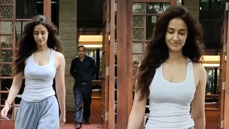 Disha Patani Looks Cool In Comfy Casuals, Gets Papped In The City; Watch