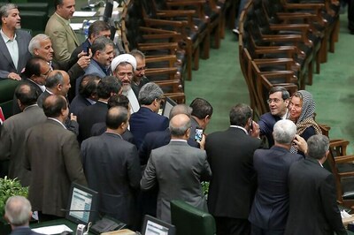 Iran Papers Slam MP 'Selfies of Humiliation' With EU Diplomat