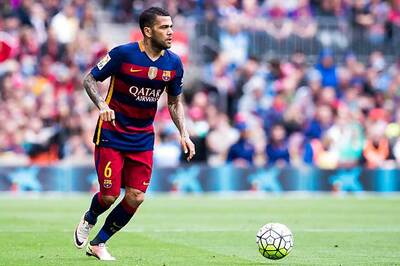 Barca Defender Alves Interests Several Clubs, Says Agent
