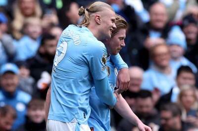 Premier League: Erling Haaland Brace Powers Manchester City to Table-Topping 2-0 Win Over Everton