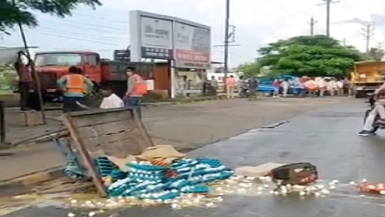 Civic Staff Pushes Minor Egg Vendor's Cart in Madhya Pradesh, Sparks Outrage