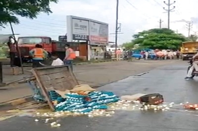Civic Staff Pushes Minor Egg Vendor's Cart in Madhya Pradesh, Sparks Outrage