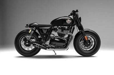 This Modified Royal Enfield Interceptor 650 Converted Into a Bobber is Rightfully Named 'Tamraj'