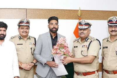 Mohammed Siraj Takes Charge as DSP at Telangana DGP Office
