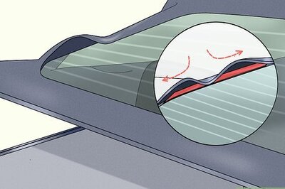 How to Reattach Rear Window Glass to a Convertible Car Top